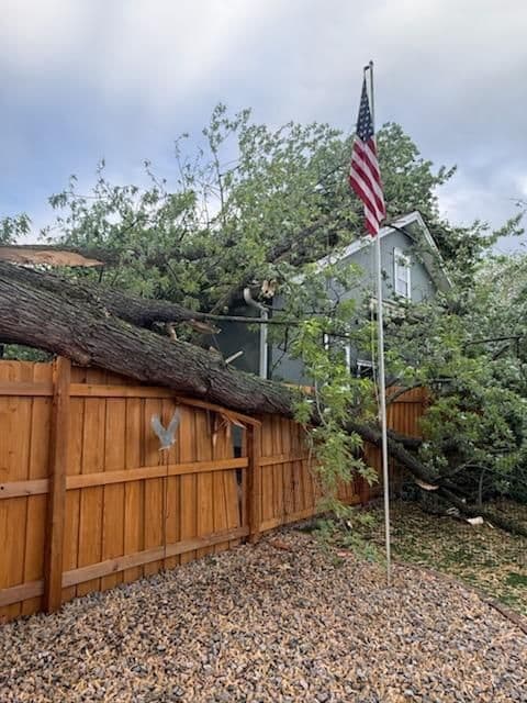 Gallery photos for Storm Damage Doesn't Wait for Holidays - Neither Do We: Image #3